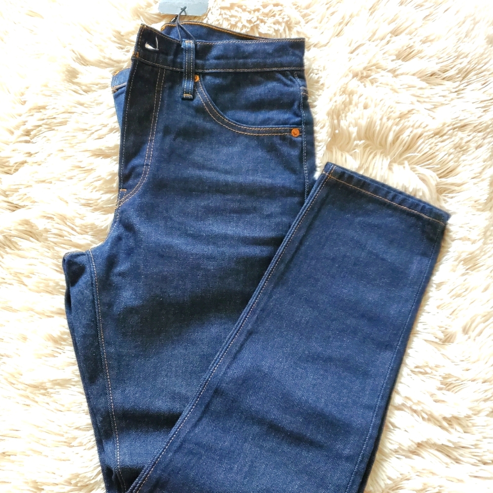 High rise skinny ankle jeans